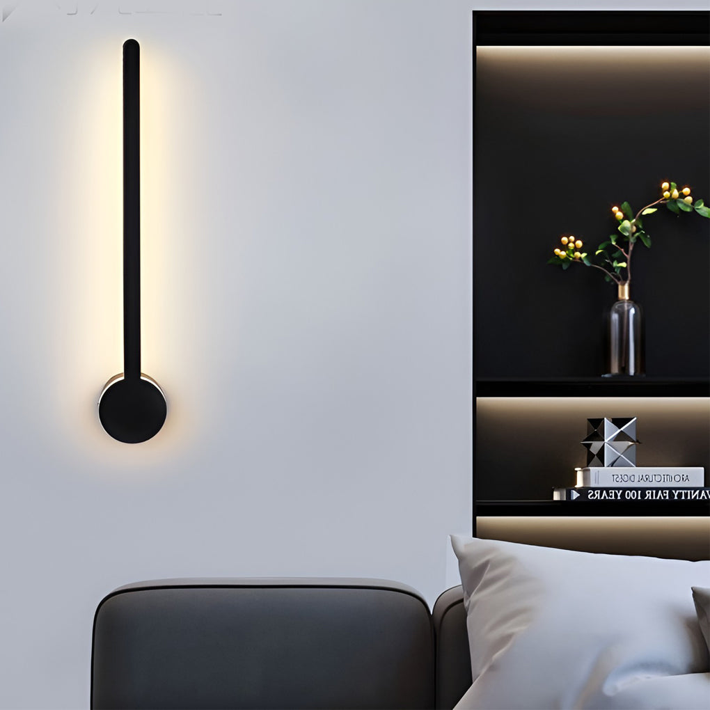 Round Strip LED Modern Wall Sconce Lighting Wall Lamp Wall Light Fixture - Dazuma