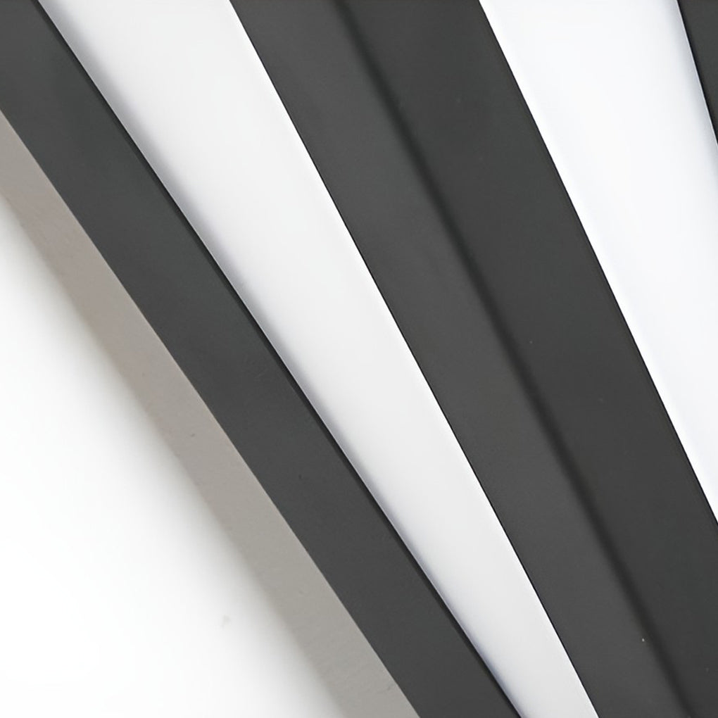 Adjustable RGB Solar LED Pathway Light Square Top & Conical Base Outdoor Lawn Lighting