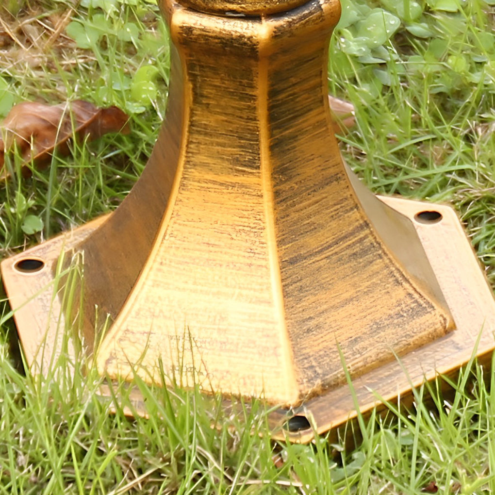 [Open-Box] Elegant Slim Post LED Outdoor Post Lights Black/Bronze Pathway Lamps