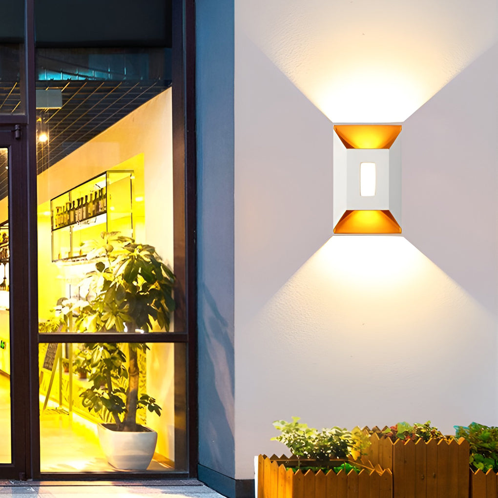 Waterproof LED Up and Down Lights Modern Wall Lamp Wall Sconce Lighting