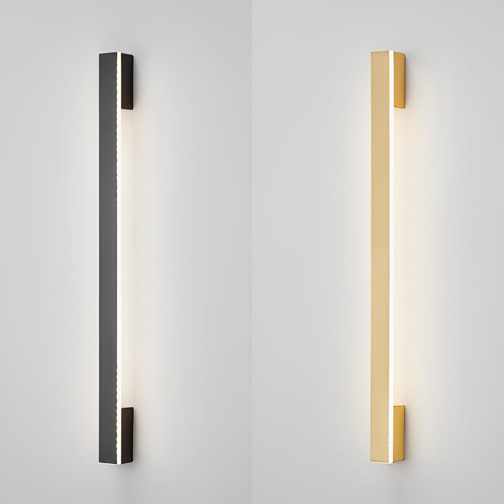 Minimalist LED Linear Lights Three Step Dimming Copper Modern Wall Lamp