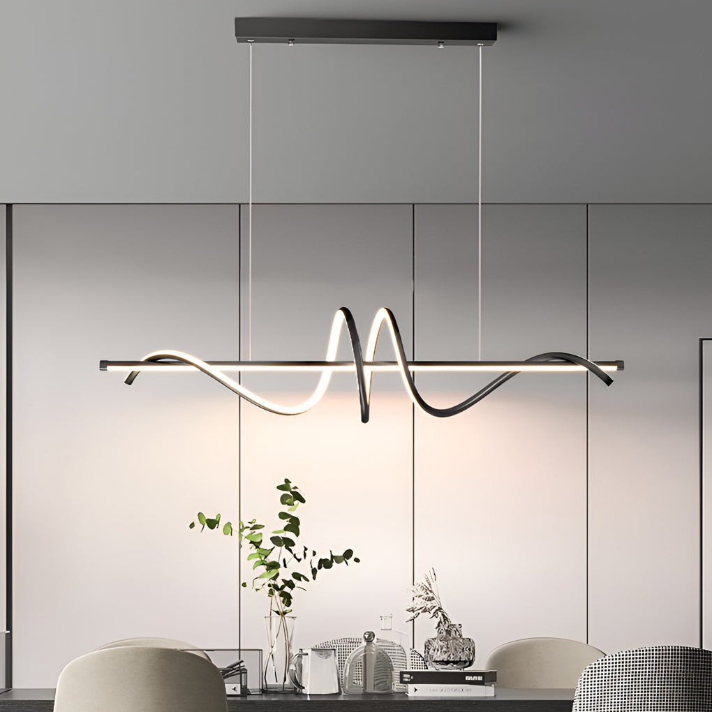 Creative LED Stepless Dimming Nordic Kitchen Chandeliers Ceiling Lighting
