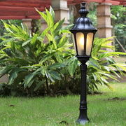 Outdoor Waterproof LED Black European-style Lawn Lights Path Lamp Post - Dazuma