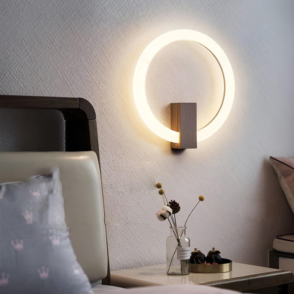 Circle Dimmable LED Modern Wall Sconce Lighting Wall Lamp Wall Light Fixture