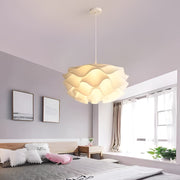 Flower Shaped Three-step Dimming LED White Nordic Chandelier Pendant Light - Dazuma