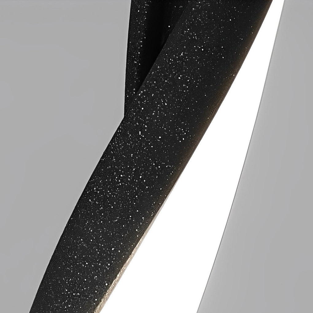 Unique Minimalist LED Waterproof Black Solar Powered Lawn Lights Path Lamp