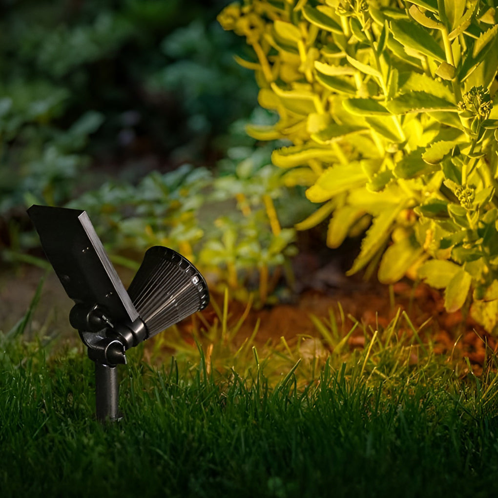 Waterproof LED 7W Modern Solar Tree Spotlights Landscape Lighting
