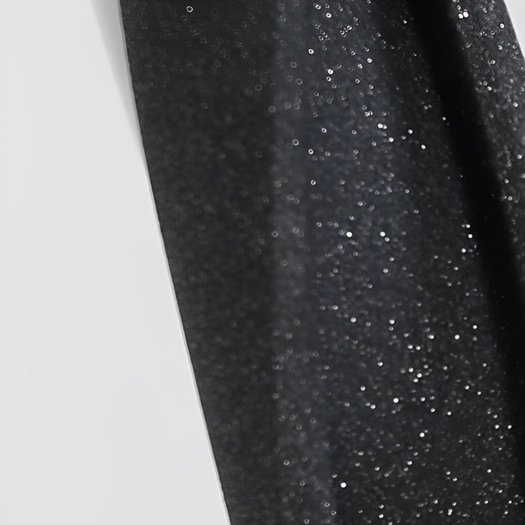 Linear Black LED Solar Powered Path Lamp Minimalist Outdoor Lighting