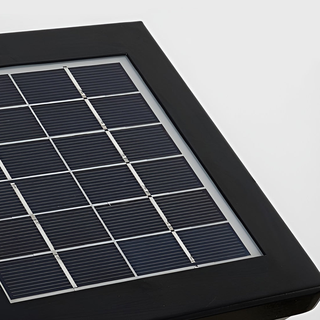 Sleek Solar LED 2.6W Pathway Post Light Outdoor Waterproof Lighting