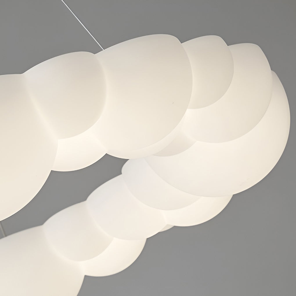 Creative Bubble Clouds Shaped Stepless Dimming LED Nordic Ceiling Light