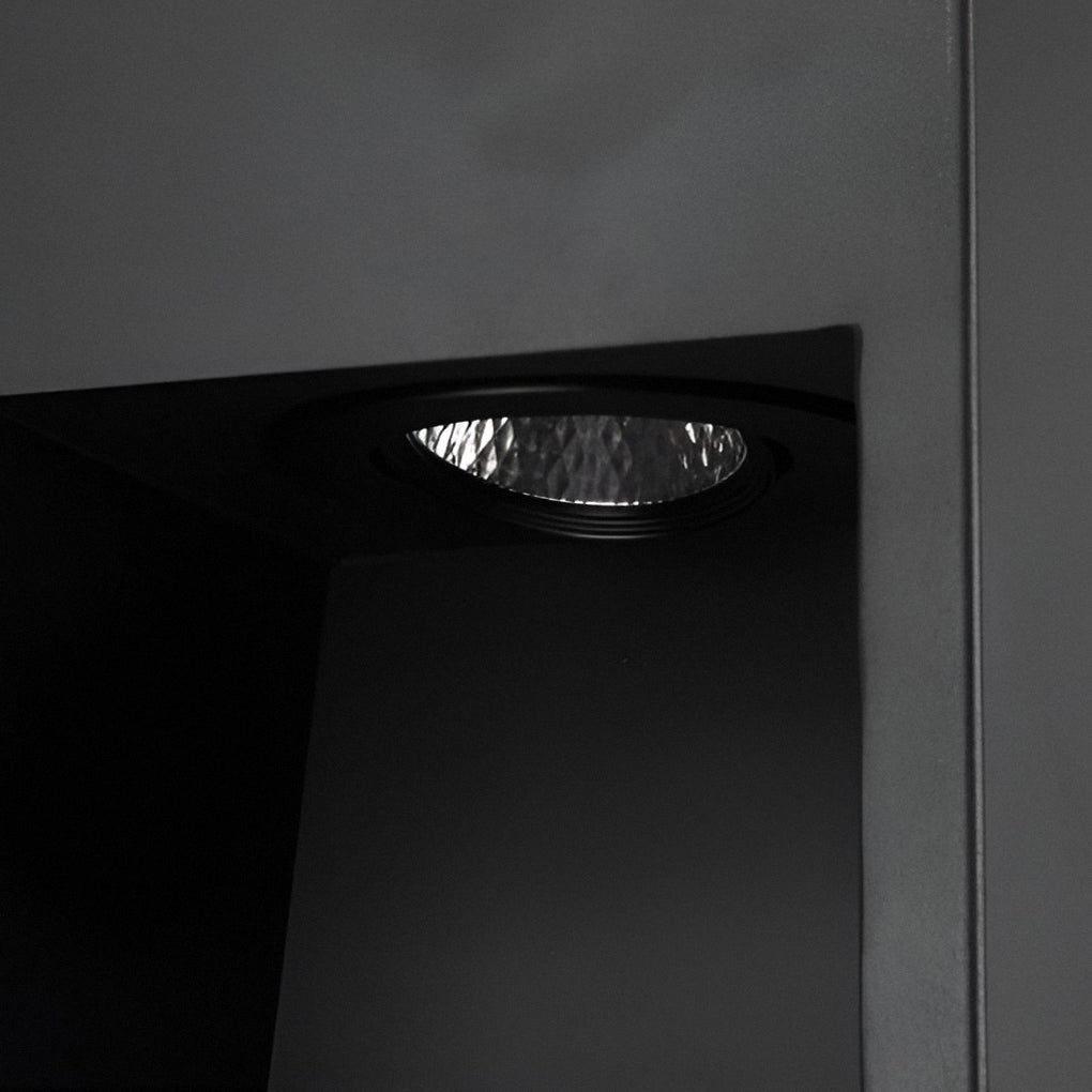 Industrial Rectangular LED Pathway Light 5W Waterproof Fixture with Open Slide Illumination