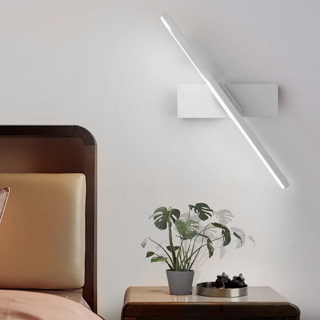 330° Rotatable Creative Strip LED Modern Wall Lamp Wall Sconce Lighting