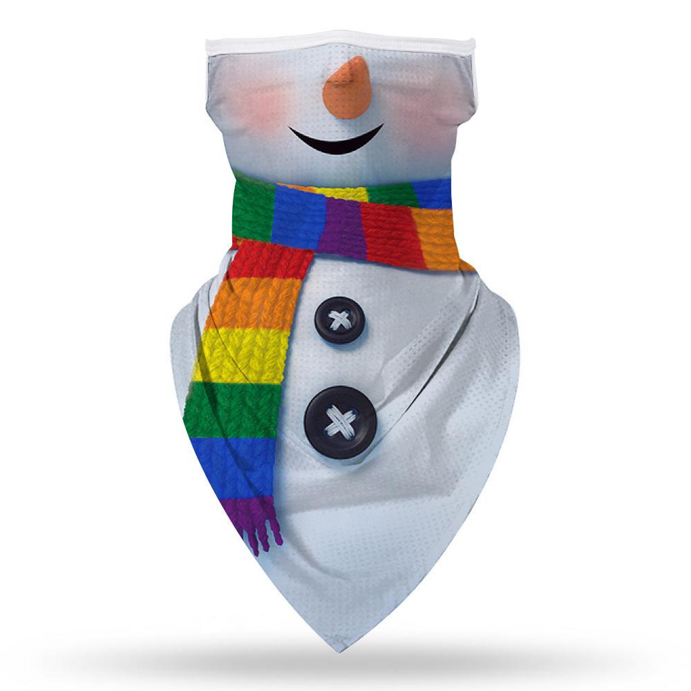 2 Pcs Ugly Christmas Masks Neck Gaiters