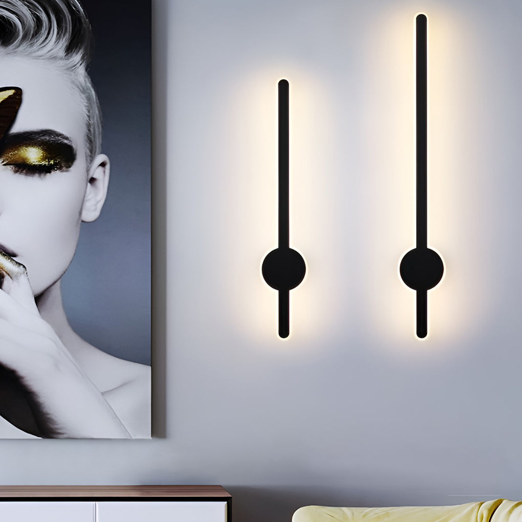 Modern LED Bar Lights Black/Gold/White Hardware Wall Sconce Wall Light