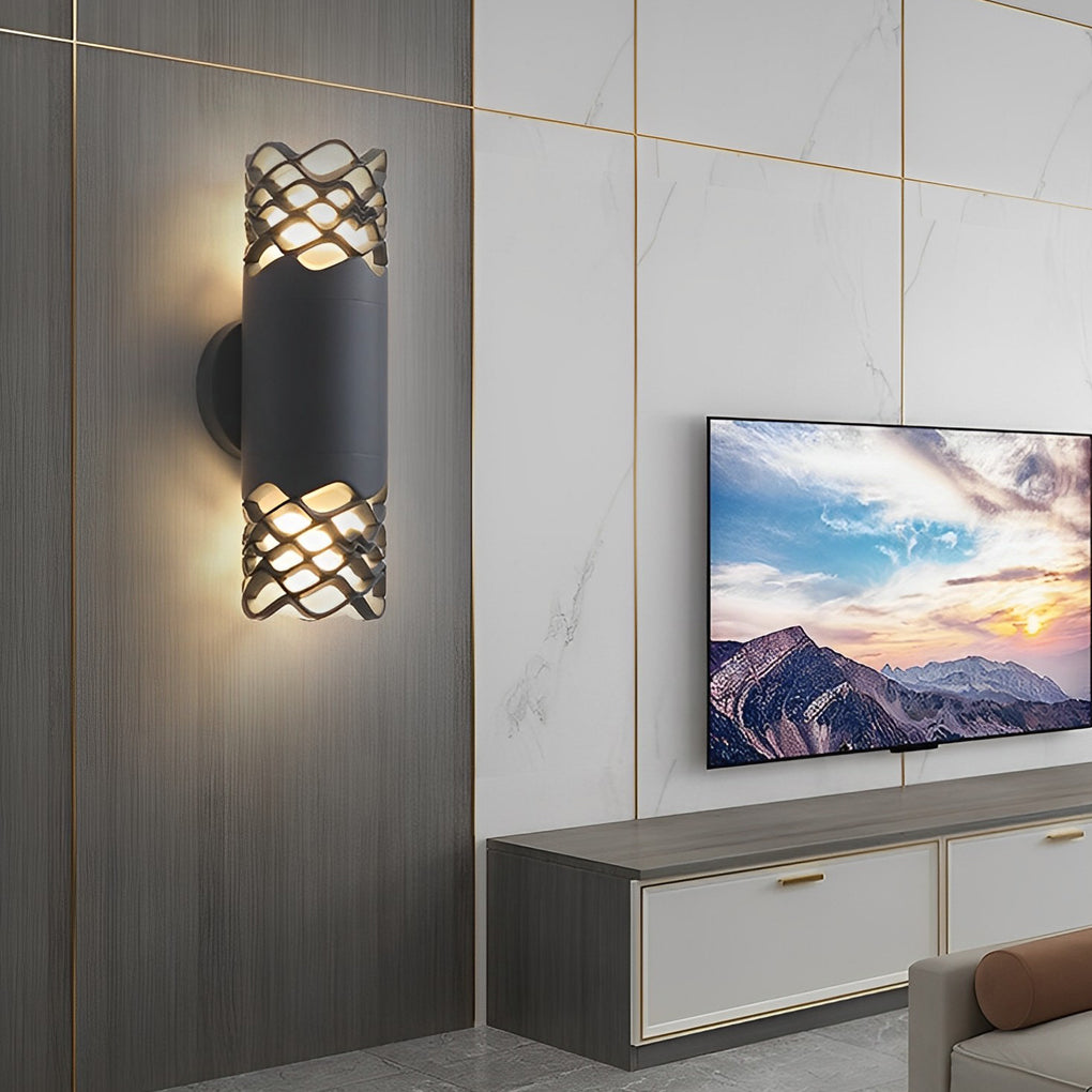 Creative Up and Down Light Waterproof Modern LED Wall Lamp Wall Lights ...