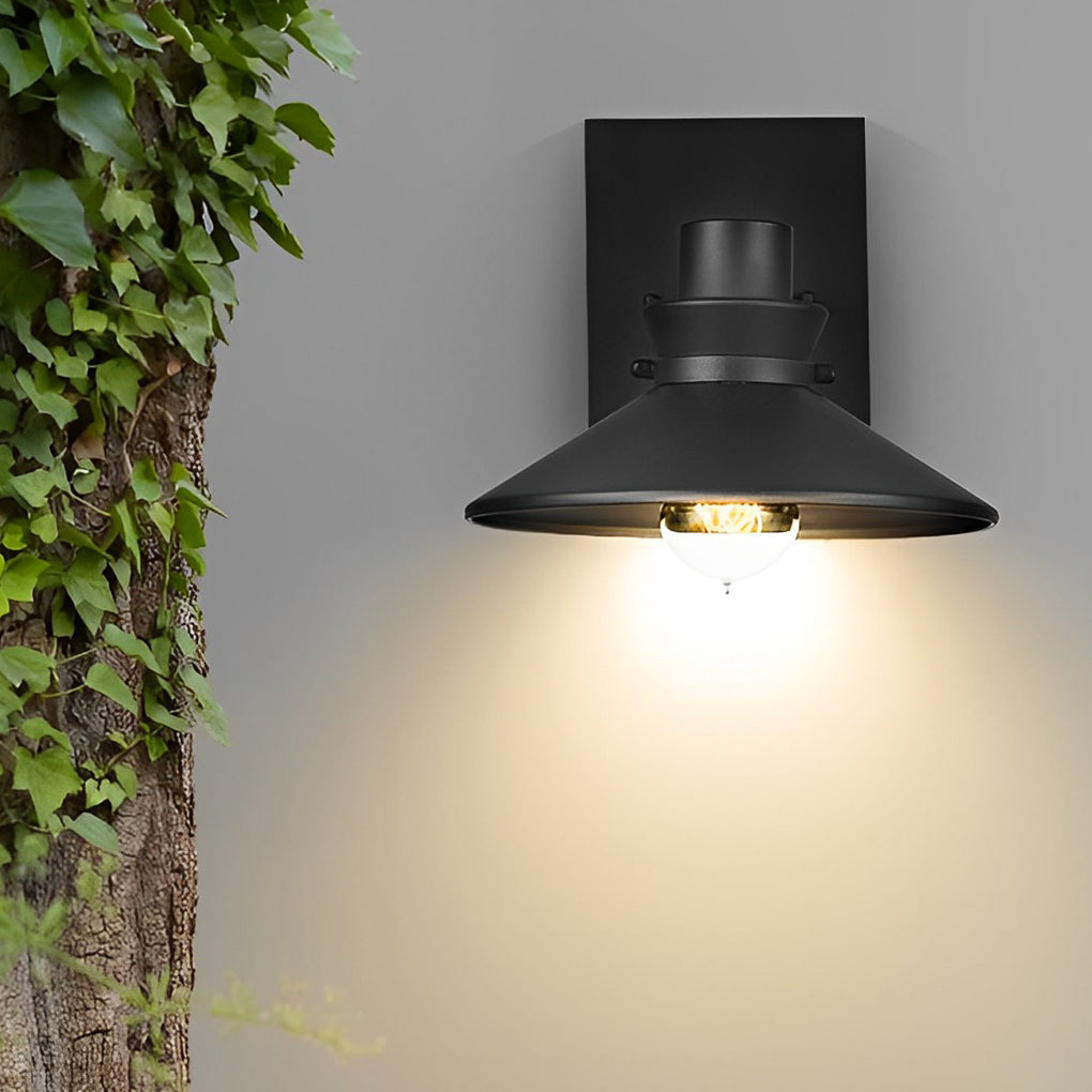 Minimalist Waterproof Black European-style Wall Lamp Exterior Lights - Dazuma