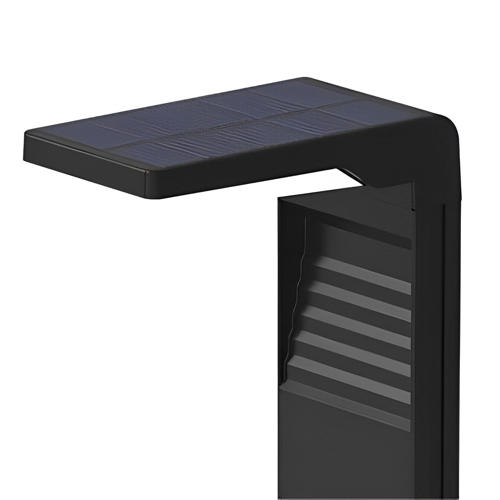 Smart Switch Waterproof LED Black Modern Outdoor Lawn Lamp Path Lights