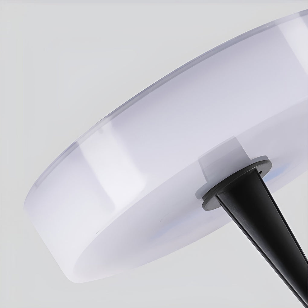 Seamless Solar Disk Lights Elegant LED Ground Lighting for Outdoor Landscapes