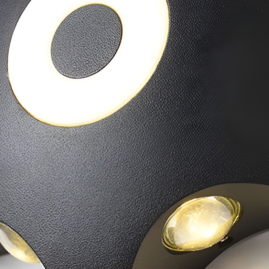 Flower Shaped LED Waterproof Nordic Wall Washer Lights