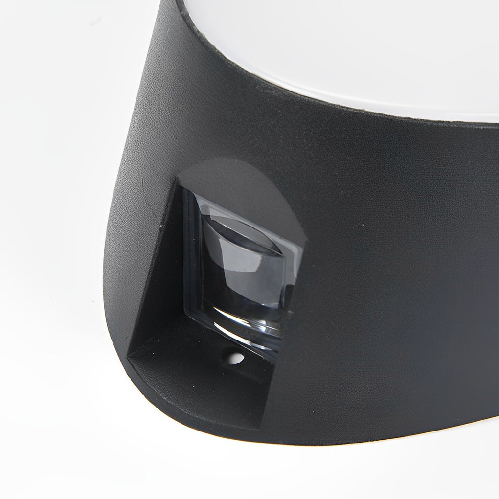 Creative LED Waterproof Aluminum Black Modern Outdoor Wall Sconce Lighting