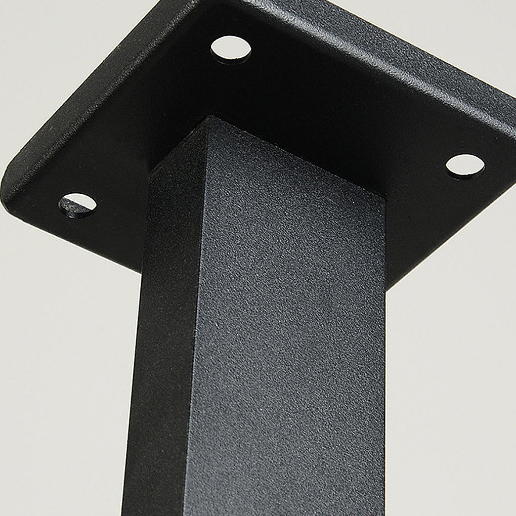 Sleek Black 10W LED Pathway Light Minimalist Outdoor Waterproof Lighting