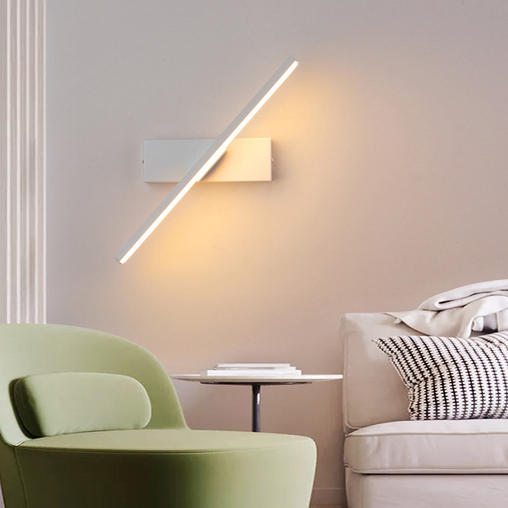 Modern 330° Rotatable Creative LED Bar Wall Lights Wall Sconce