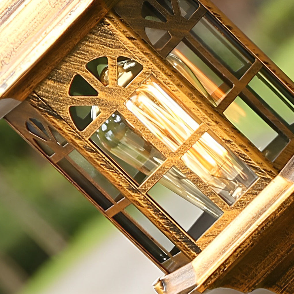 [Open-Box] Elegant Slim Post LED Outdoor Post Lights Black/Bronze Pathway Lamps