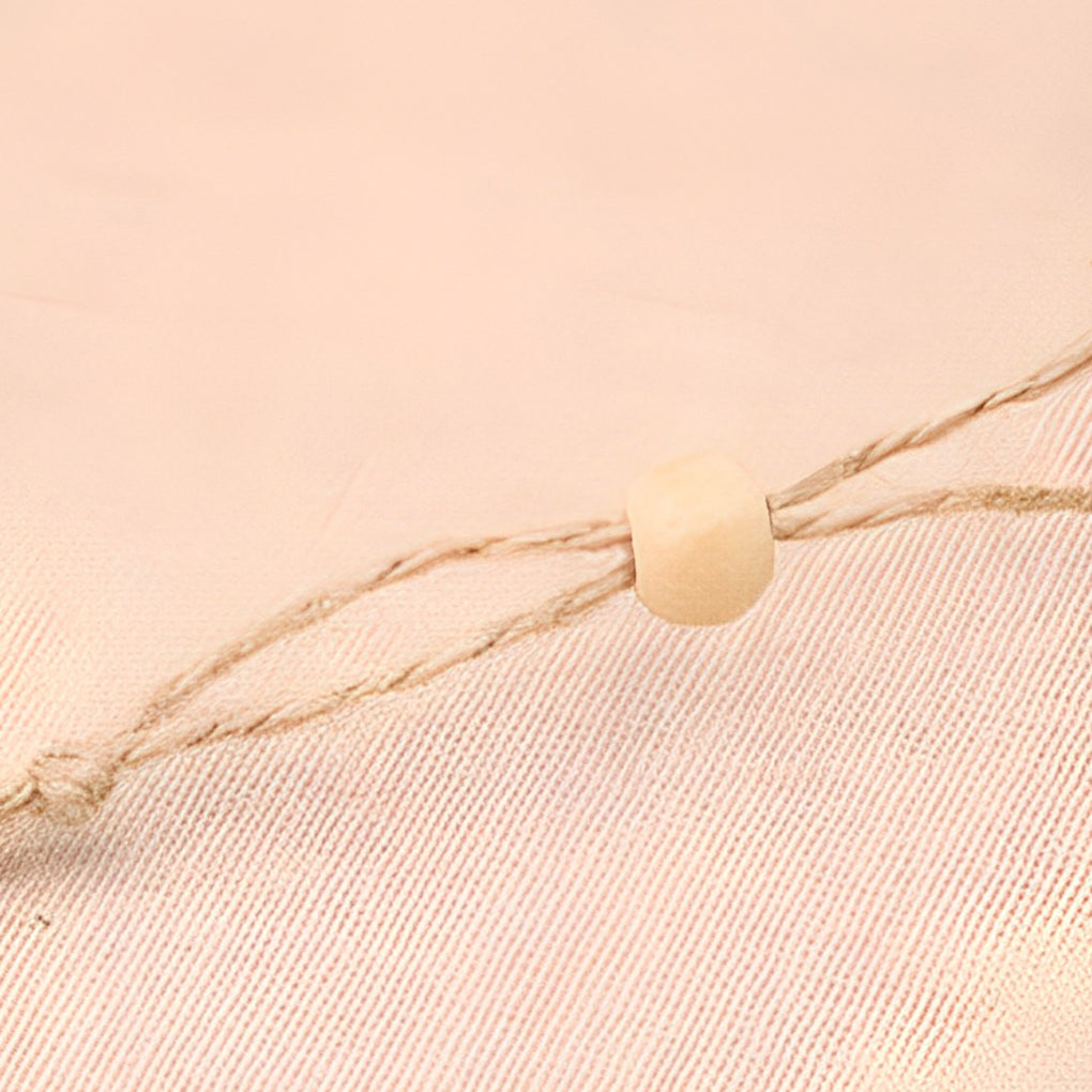 2 Pc Wood Creative Modern Hanging Ornaments Decorations with Button Battery