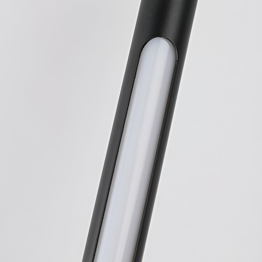 Electroplated Metal Linear LED Modern Wall Sconce Lighting Wall Lamp