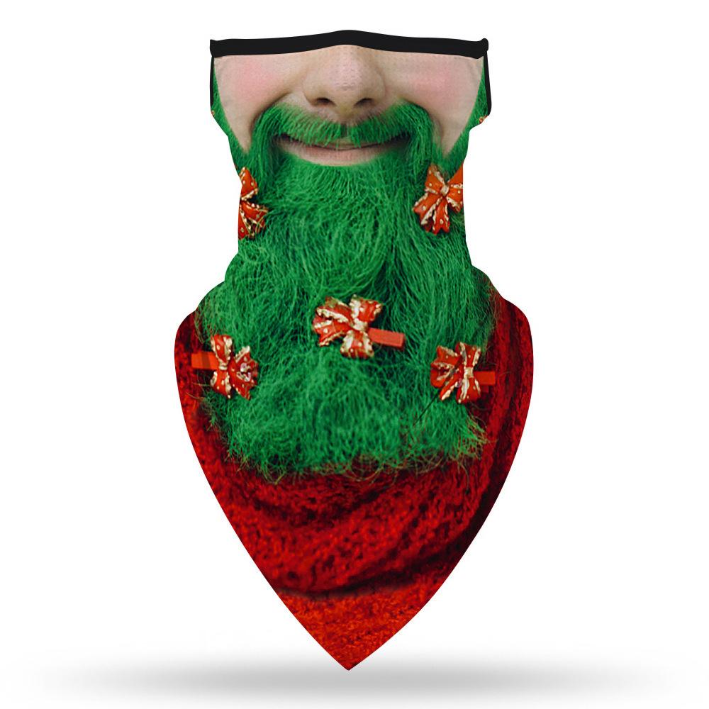 2 Pcs Ugly Christmas Masks Neck Gaiters