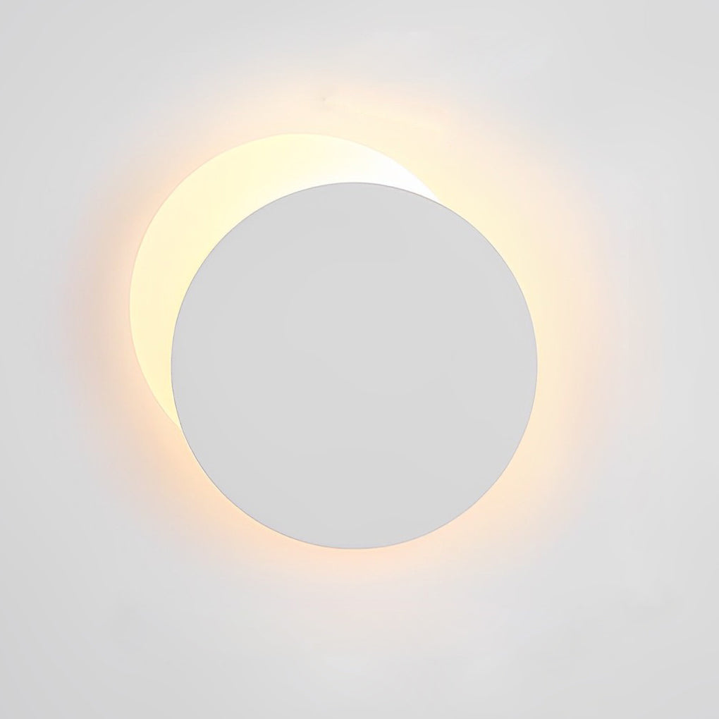 [Open-Box]360° Rotatable Round LED Modern Wall Lamp Decorative Wall Sconce Lighting