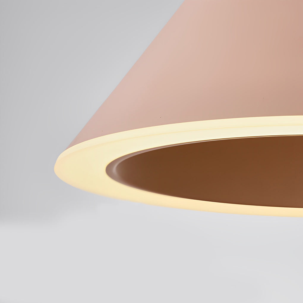 Minimalist Conical LED Macaron Color Nordic Pendant Light Kitchen Island Lighting