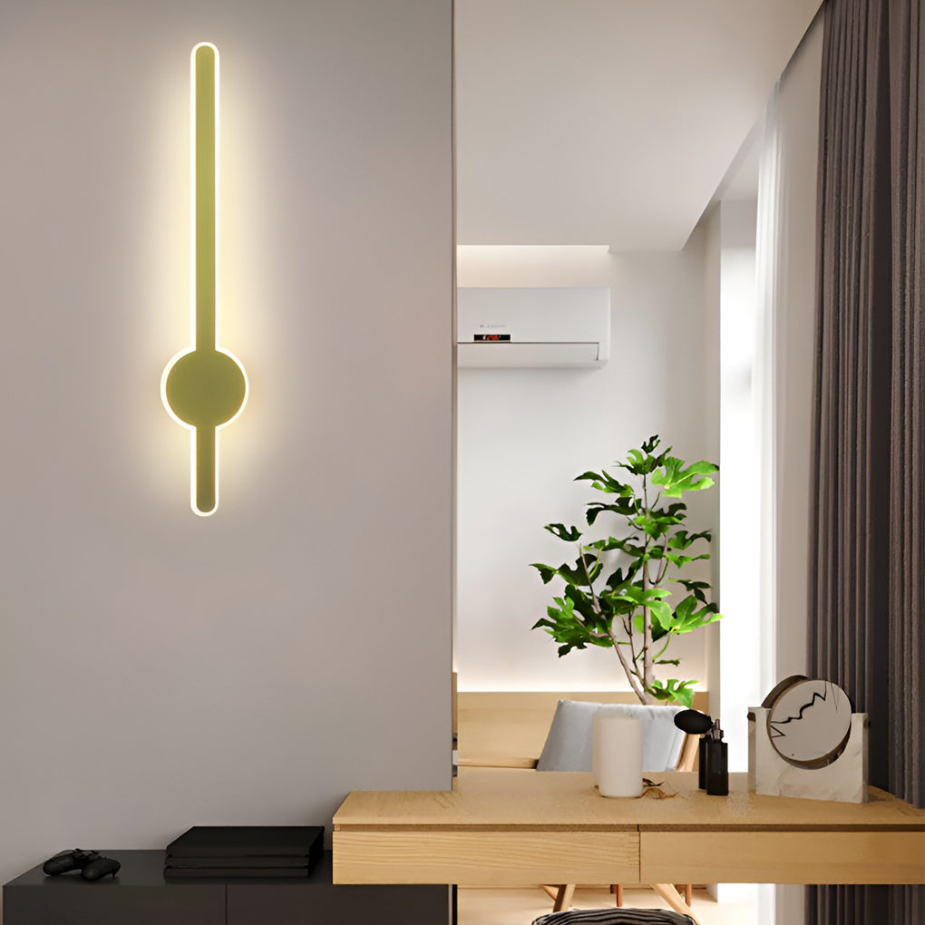 Modern LED Bar Lights Black/Gold/White Hardware Wall Sconce Wall Light
