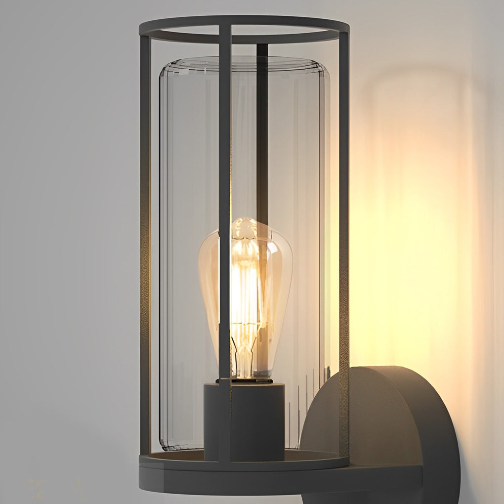 Modern Minimalist Round Stainless Steel Outdoor Light – Wall & Post Installation Options