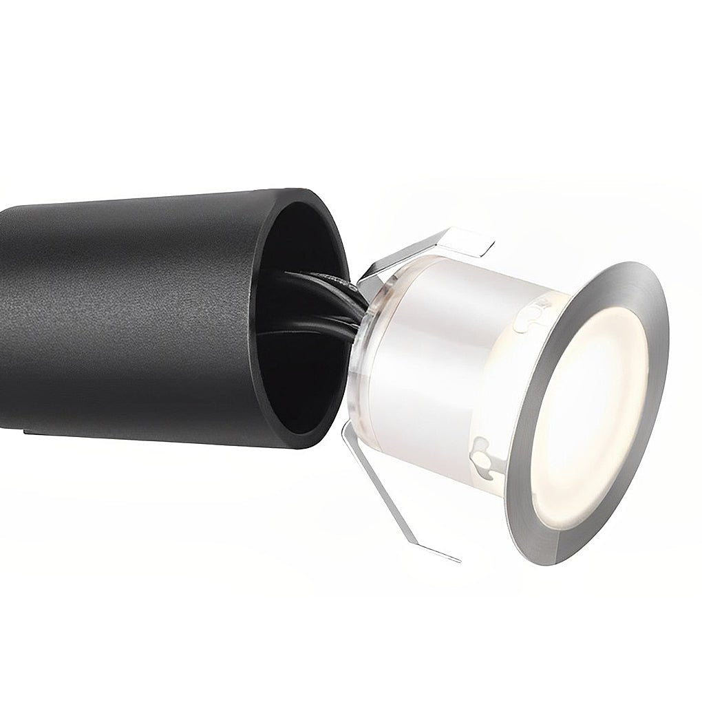 LED Outdoor Stairway Light Kit 16 Pc Weatherproof Recessed Deck and Step Lights