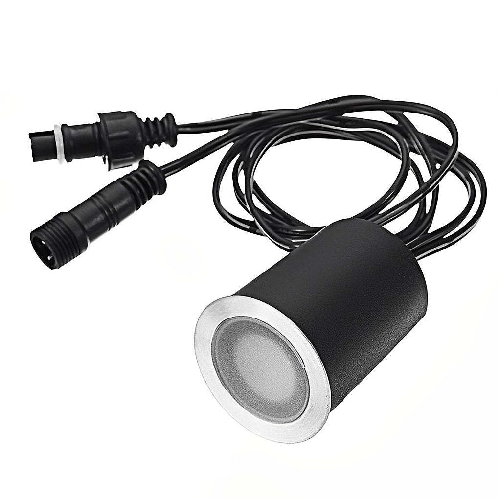 LED Outdoor Stairway Light Kit 16 Pc Weatherproof Recessed Deck and Step Lights