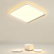 16'' Square Modern Flush Mount Ceiling Lights with Remote
