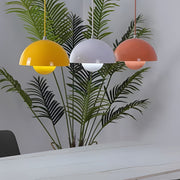 Creative Hemispherical Colorful Metal Nordic Island Light Pendant Lights - Dazuma