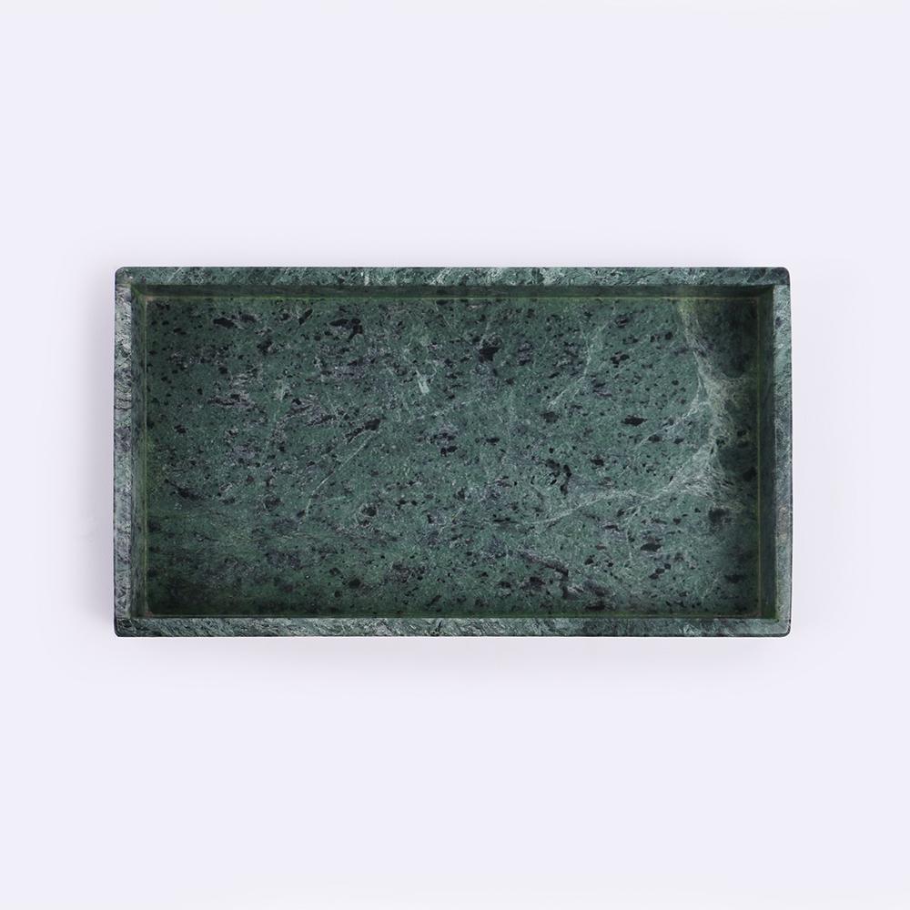 Marble Veggie Fruit Cheese and Cracker Tray Charcuterie Tray Rectangle Green