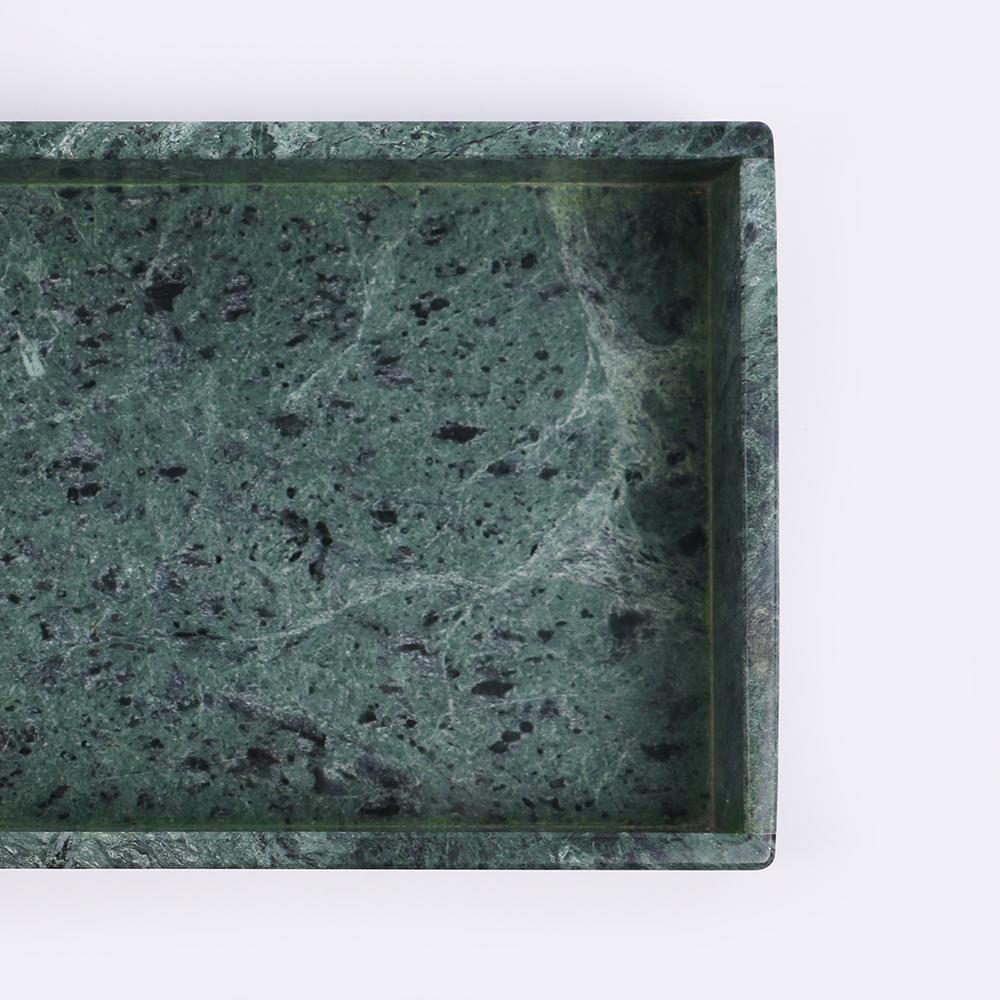 Marble Veggie Fruit Cheese and Cracker Tray Charcuterie Tray Rectangle Green