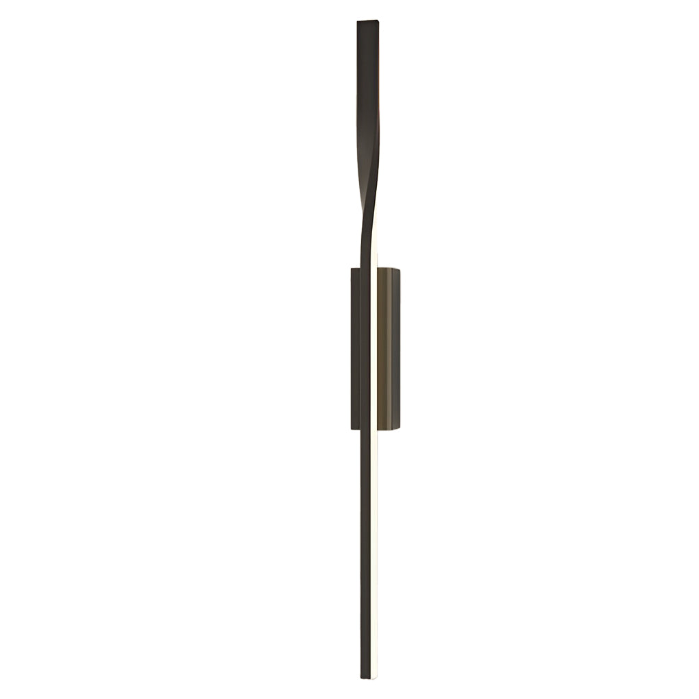 Creative Linear LED Black Modern Minimalist Wall Lamp Wall Sconce Lighting