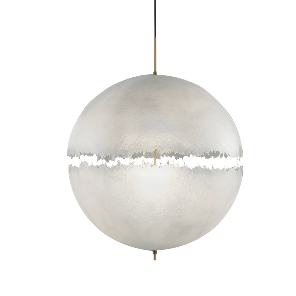 Creative Moon Shaped LED White Nordic Chandelier Pendant Light Fixtures