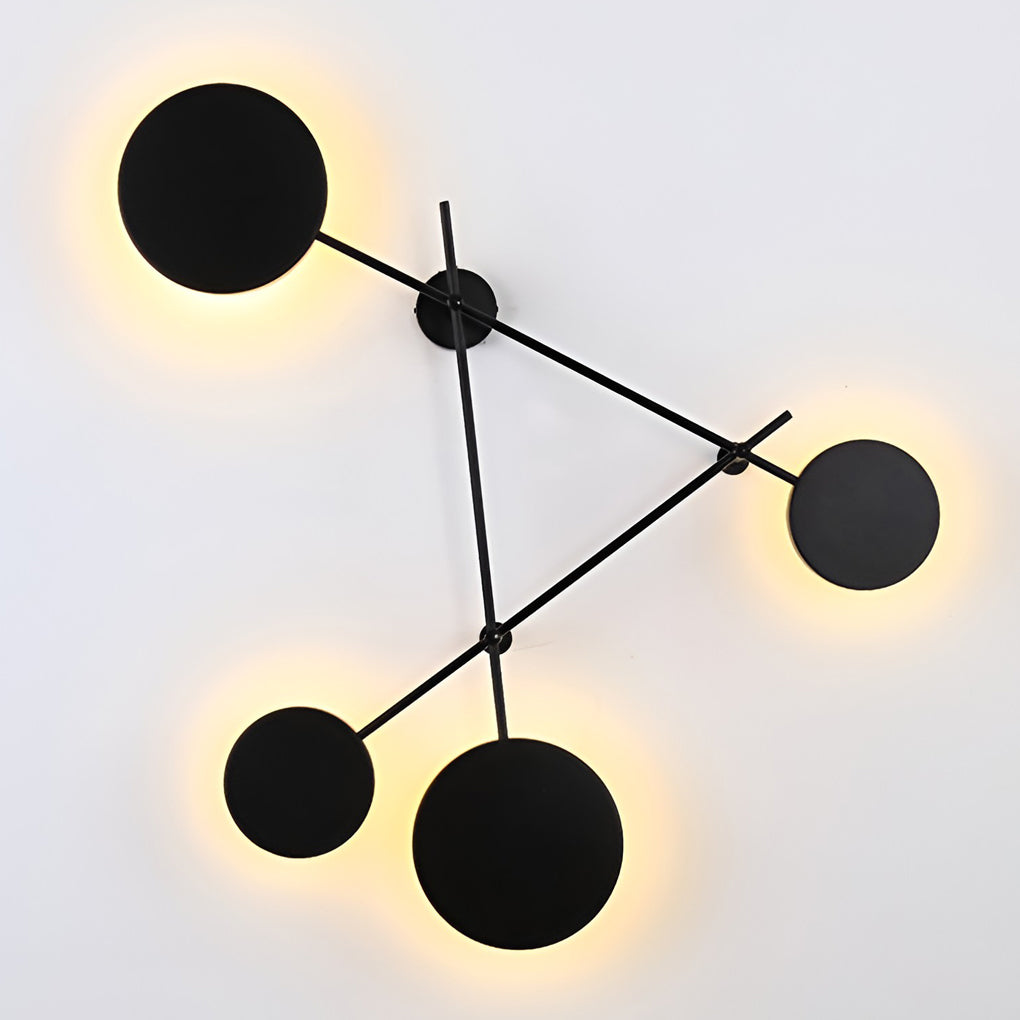 Geometric Round LED Nordic Wall Sconce Lighting Wall Lamp Wall Light Fixture