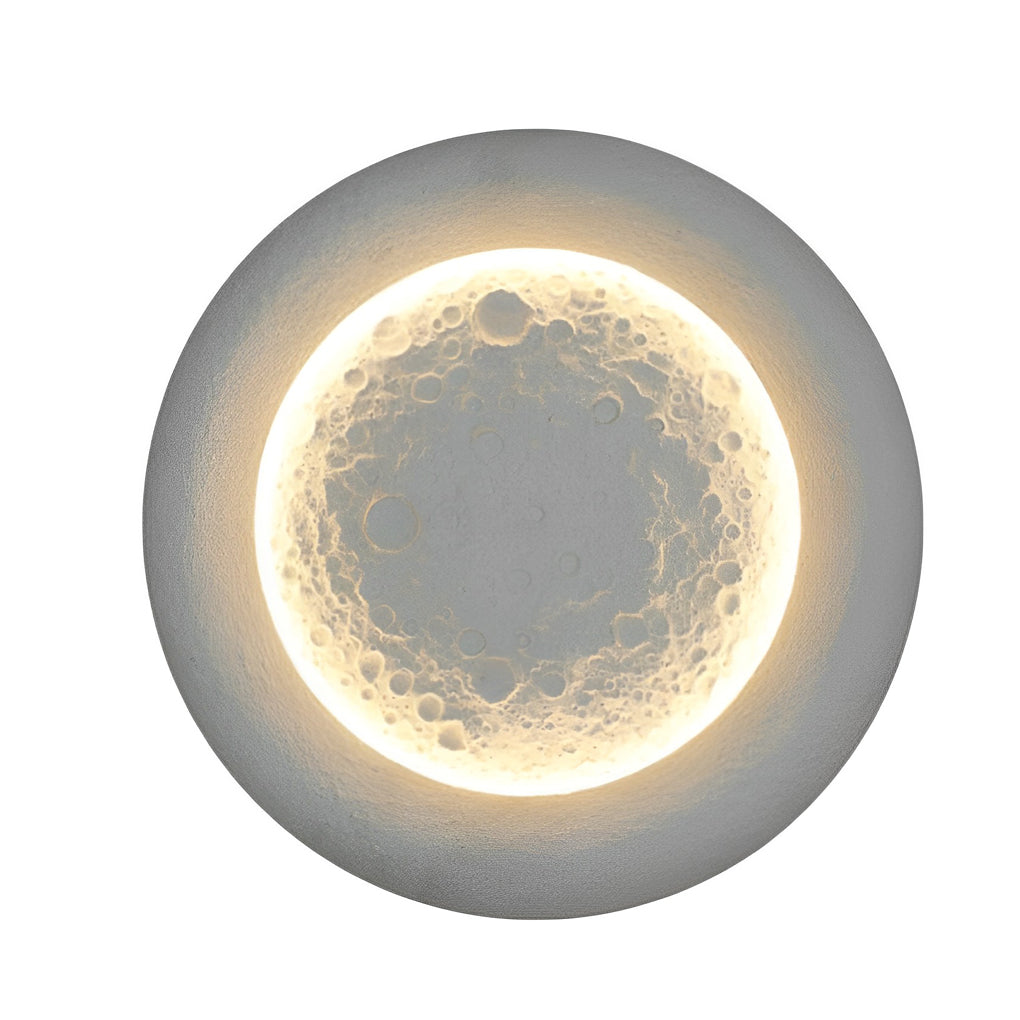 Moon Craters Design LED Waterproof Modern Outdoor Wall Lamp Exterior Lights