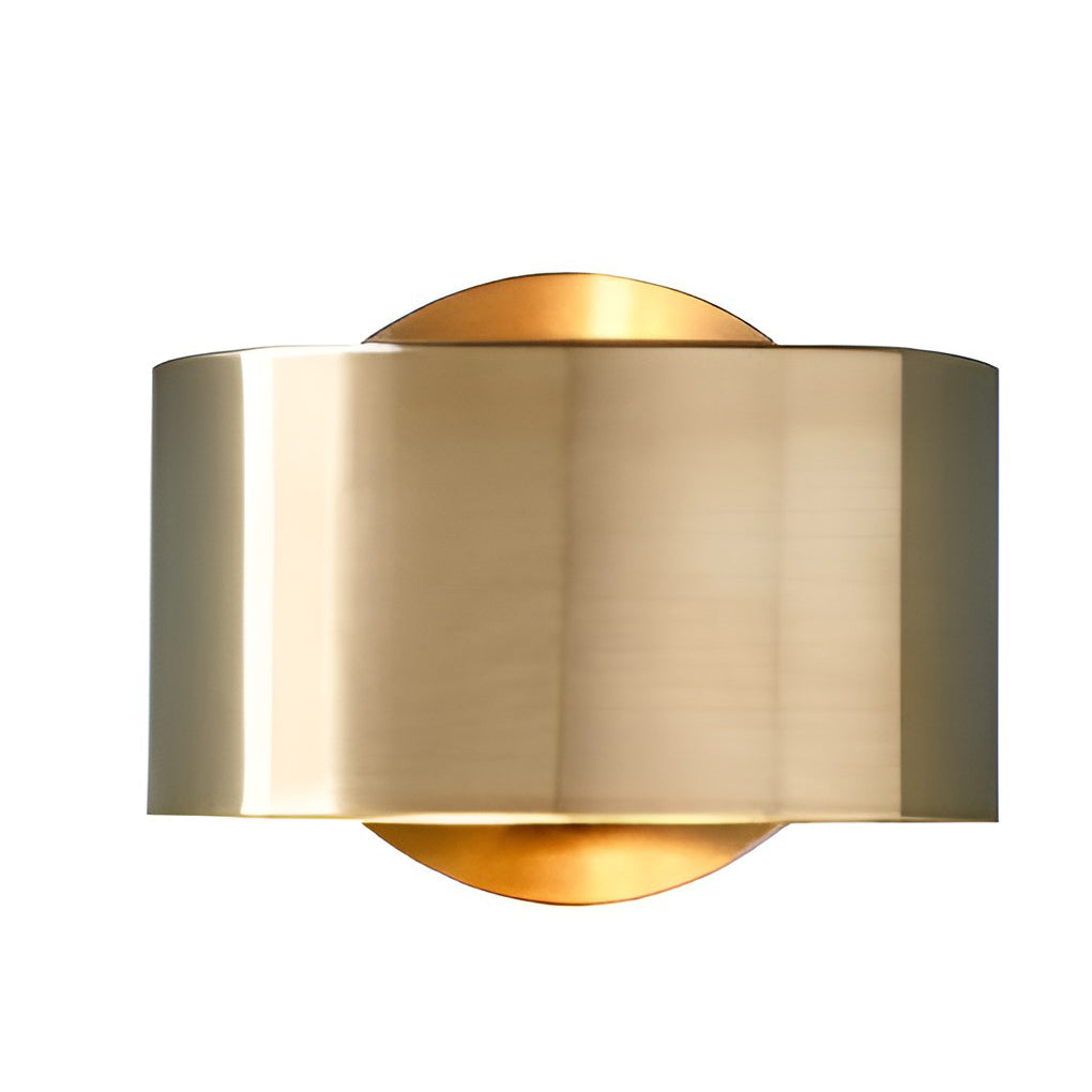 Circular Up and Down Lights Gold Nordic Wall Lamp Wall Sconce Lighting