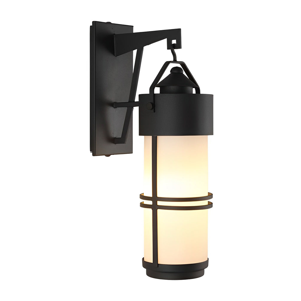 Country Retro Waterproof Black American-style Wall Lamp Exterior Lights