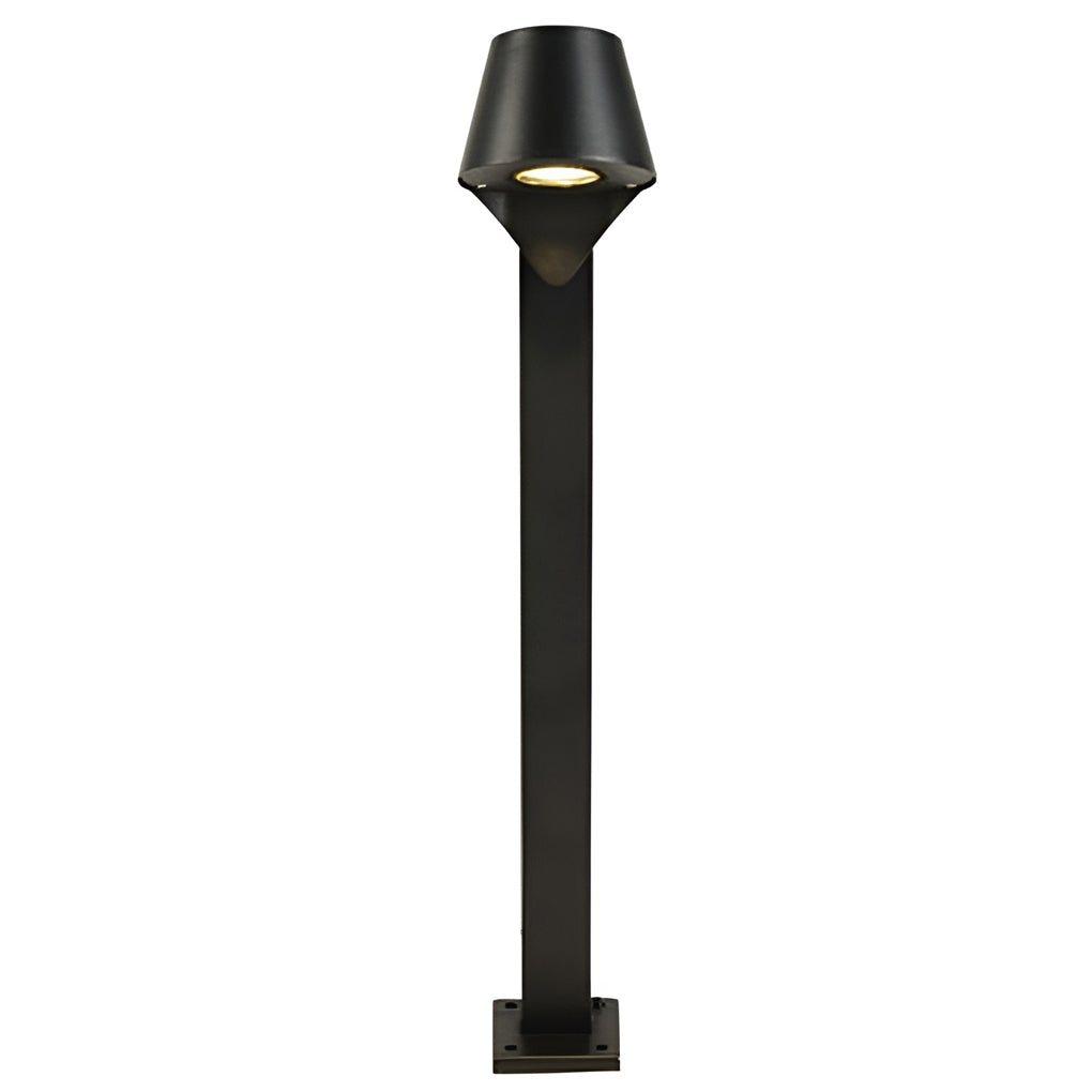 Sleek Black 10W LED Pathway Light Minimalist Outdoor Waterproof Lighting