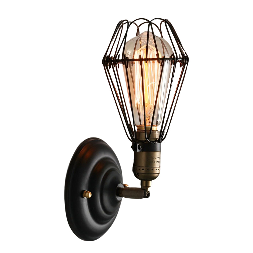 Adjustable Iron Retro Country Industrial Style Wall Lamp Wall Light Fixture