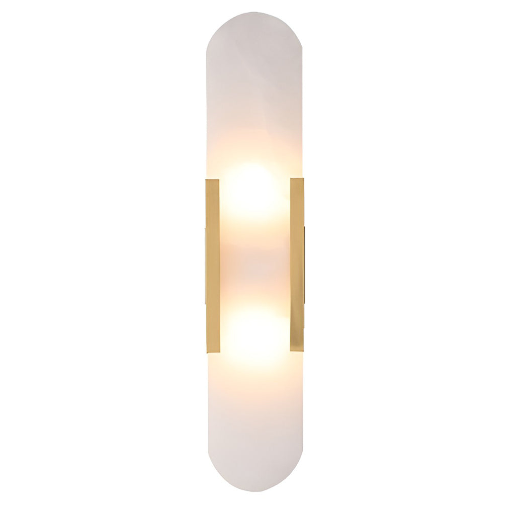 Electroplated Metal G4 LED Up and Down Lights Modern Wall Sconces Lighting