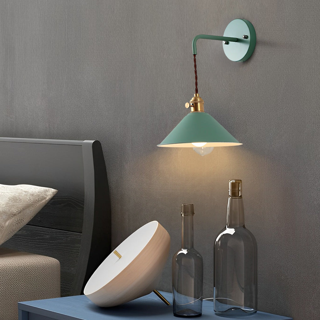 Funnel-shaped LED Nordic Wall Sconces Lighting Wall Mounted Lights